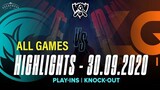 LGC vs LGD All Games Highlights Worlds 2020 Play In | Legacy Esports vs LGD Gaming