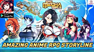 Epic Mecha Girls Gameplay - Anime RPG Game Android