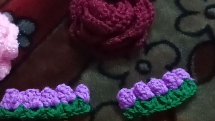Handmade Crochet Flower Earrings 🌸 | Crochet Jewelry手工钩针花朵耳环 🌸 | 手工编织饰品