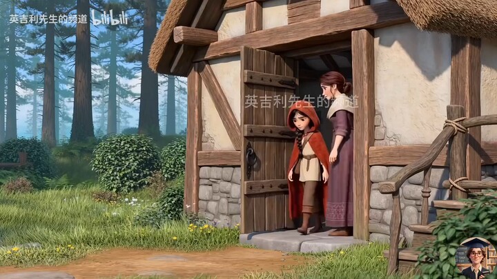 [Little Red Riding Hood] Classic Fairy Tales Daily English Check-in - Original.mp4