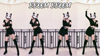 【猫头姐】黑色知名蹦蹦跳《bboom bboom》活力蹦哒