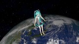 [MMD Size|GIANTESS] Miku Jump Biger 10W~100W