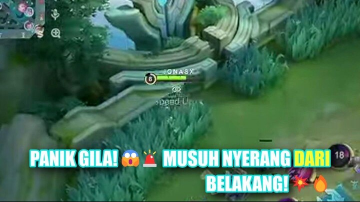 Reaksi Panik Saat Musuh Menyerang Tiba-Tiba