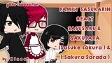 🎐 ‣ Sasukarin FAMILY React Sakura Haruno and Sarada Uchiha ✦