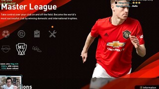 MARADONA - HÀNH TRÌNH MỚI _ PES2020 MAN UTD MASTER LEAGUE #1 _ KÝ VỚI CÔNG PHƯỢN