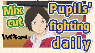 [Haikyuu!!]  Mix cut | Pupils' fighting daily