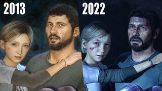 The Last Of Us Part 1:  Sarah's Death | 2013 vs 2022 COMPARISON