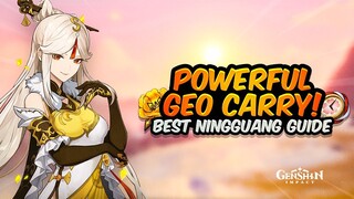 ULTIMATE NINGGUANG GUIDE! Best DPS Build - Artifacts, Weapons, Teams & Showcase | Genshin Impact 2.3