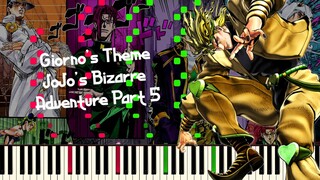 【Animenz】 Giorno's Theme - JoJo's Bizarre Adventure Golden Wind