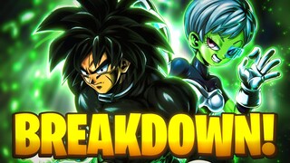 Dragon Ball Legends- BROLY/CHEELAI ZENKAI BREAKDOWN! GOODBYE GOKUA!