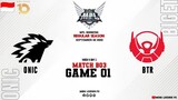 Onic vs Bigetron Alpha Game 01 | MPLID S10 Week 4 Day 1 | ONIC vs BTR