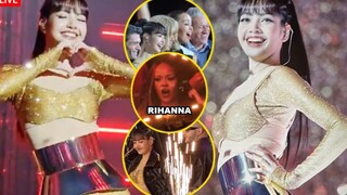 金色战衣！【Lisa】法国慈善晚会SG+LALISA+MONEY全场舞台！