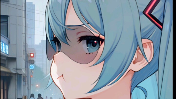 As soon as I came in, I was scolded by Hatsune