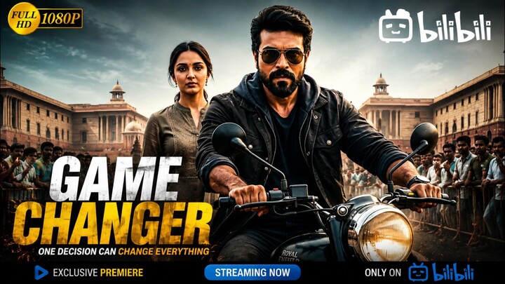 Game Changer | Ram Charan & Kiara AdvaniHindi Dubbed Action Drama Movie |Full HD