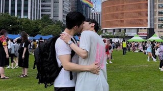 Vlog ขบวนพาเหรดของคู่เกย์เกาหลี