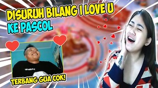 Disuruh Viewer Bilang I LOVE U ke Pascol SAMPE DI KIRIM 50JT STAR!!