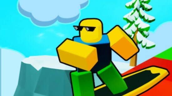 balapan ski terseru Abad ini - Roblox ski race
