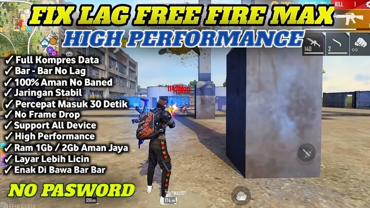 FIX LAG FREE FIRE MAX 2.90.6 UPDATE || CONFIG ANTI PATAH PATAH | CONFIG HIGH 60 FPS LITE🔥