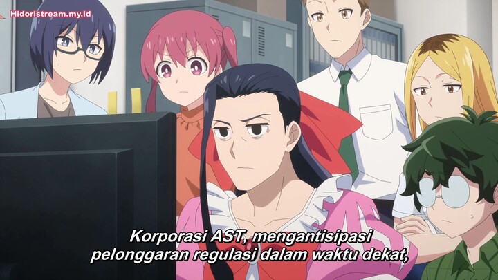 Eps_9 keseharian budak korporat gadis penyihir ngelawan monster berbekal ilmu IT
