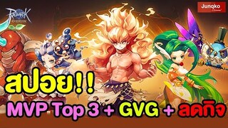 สปอย !! มาแล้ว ลดเวลากิจ+ MVP Top 3 + กิลวอใหญ่ | Ragnarok Origin