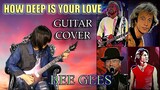 BEEGEES HOW DEEP IS YOUR LOVE - Guitar Instrumental Cover