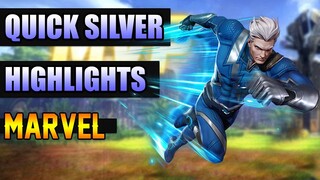 QUICK SILVER HIGHLIGHTS (ASSASSIN) - MARVEL SUPER WAR