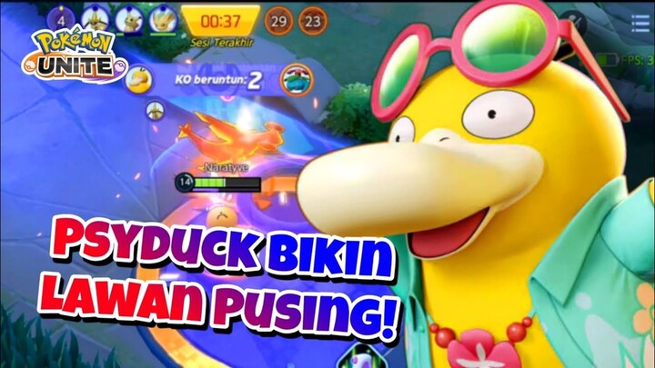Psyduck Bikin Lawan Ikut Pusing! - Pokemon Unite