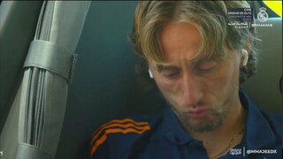Luca Modric Menangis sebelum pertandingan terakhirnya di Santiago Bernabeu bersama Real Madrid