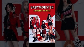 BABYMONSTER Members Profile #babymonster #batterup
