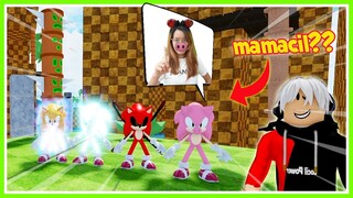 PARAH!! MAMAHCIL JADI PIG SONIC LAGI MARAH PALING GEGE!!! ROBLOX MIKOCIL