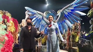 Thùy Tiên chia sẻ về sự cố trình diễn trang phục dân tộc trên sân khấu Miss Grand International 2021