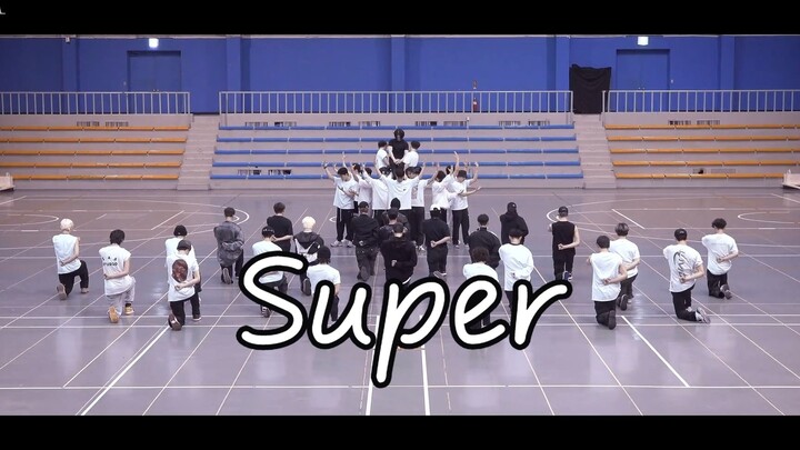 [Chinese subtitles] Super is here. Whose idol's practice room is in the sports field? It turns out i