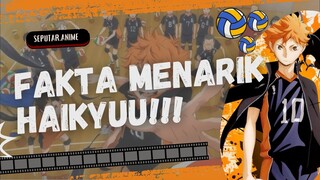 5 Fakta menarik anime Haikyuu!! kerenn bangett 🤩🤩🤩