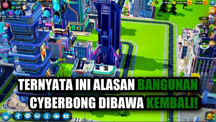 TERNYATA INI ALASAN BANGUNAN CYBERBONG DIBAWA KEMBALI