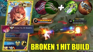 GLOBAL BEATRIX NEW BROKEN 1 HIT BUILD (you must try)