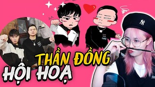 Misthy trổ tài tự họa dàn streamers. Đố biết đây là ai?!