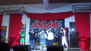 HUNTER X HUNTER PERFORMANCE GRUPAL COSPLAY ANIME ROCK 2015