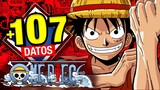 107 Datos SALVAJES Que DEBES Saber Sobre One Piece | ¿Cómo llegamos al Film: RED? | Átomo Network