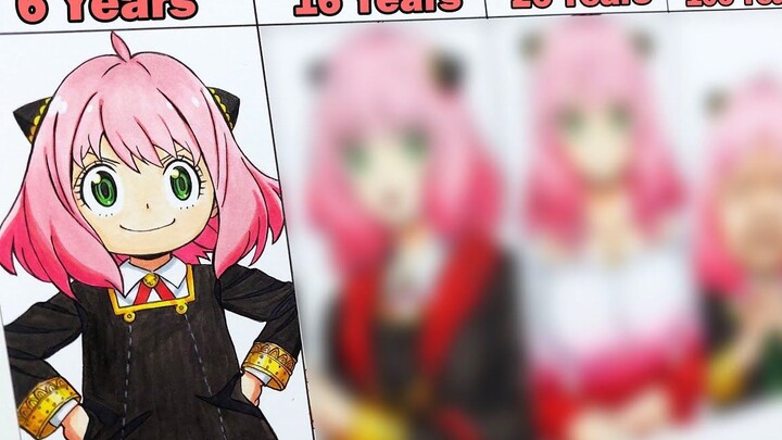 安妮亚的6岁，16岁，26岁，106岁 【间谍过家家】