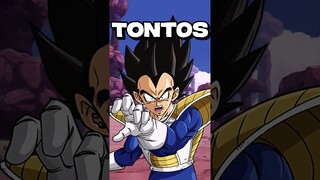 Los Saiyajin son TONTOS #dragonballz #goku  #vegeta