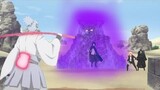Sasuke kembali - Sasuke menggunakan Kekuatan Penuhnya untuk melawan Urashiki dan Boruto ke konoha