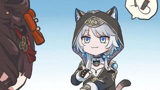【心脏弱真君】赛飞猫：喂，裁缝女！千织：？？？