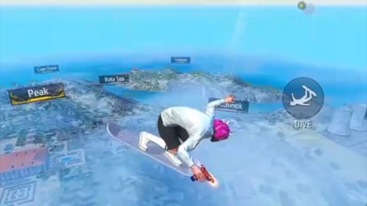 Freefire Sky moment