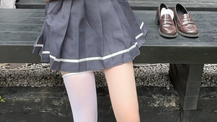 Socks inside shoes