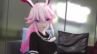 [MMD·3D]Honkai Impact 3-An Attractive Dance in Black Dress