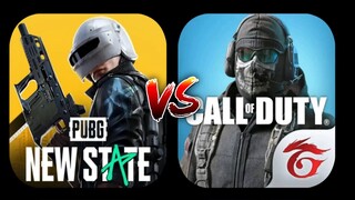 PUBG : New State VS Call Of Duty Mobile