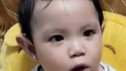 my bunso is talking now.hahha