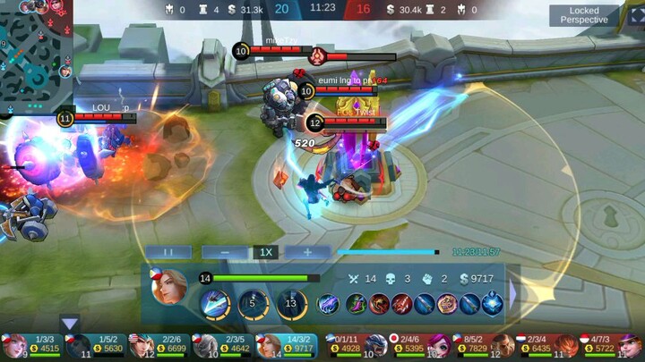 Savage moment 1v5 mlbb