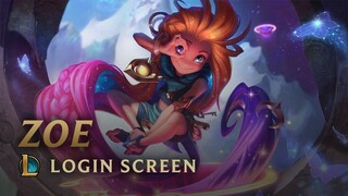 Zoe, the Aspect of Twilight | Login Screen - League of Legends