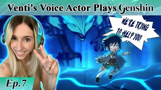 Venti's English Voice Actor plays GENSHIN IMPACT! Part 7 - Can't Help Dvalin in Love with You